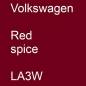 Preview: Volkswagen, Red spice, LA3W.